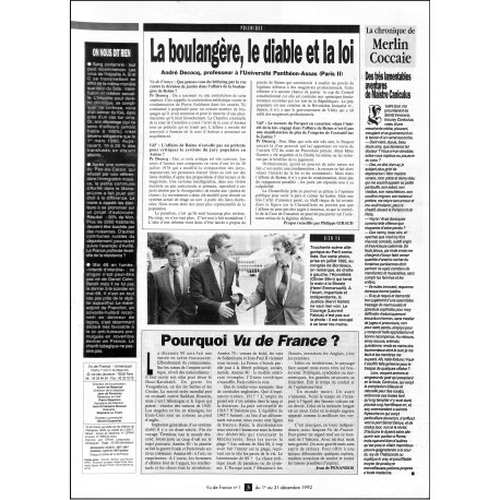 Vu de France |Premier Numéro