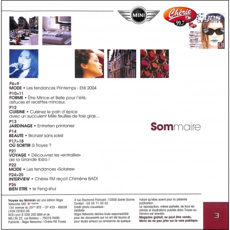 Troyes au Féminin |Premier Numéro