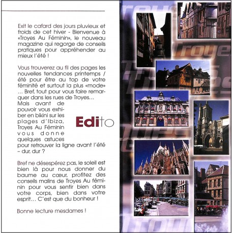 Troyes au Féminin |Premier Numéro
