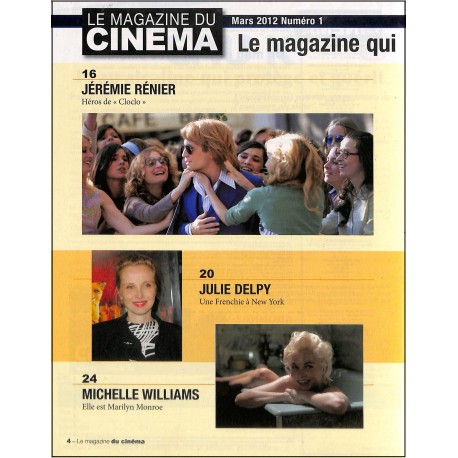 LE MAGAZINE DU CINEMA |Premier Numéro