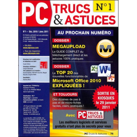 PC TRUCS & ASTUCES |Premier Numéro