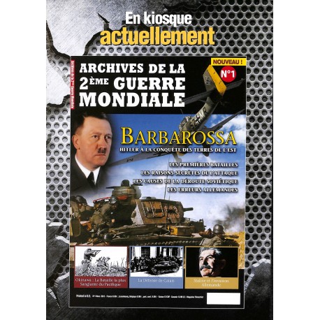 HISTOIRE & CATACLYSMES |Premier Numéro