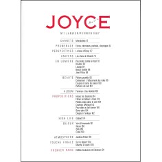 JOYCE |Premier Numéro 2