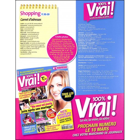 100% Vrai! |Premier Numéro