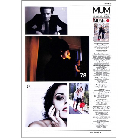 MUM magazine |Premier Numéro