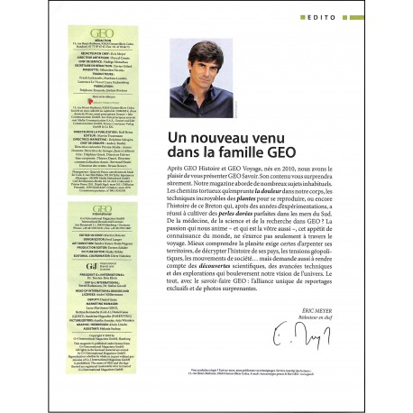 GEO SAVOIR |Premier Numéro