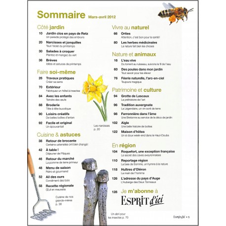 ESPRIT d'ici |Premier Numéro