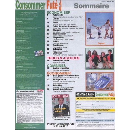 CONSOMMER FUTÉ |Premier Numéro