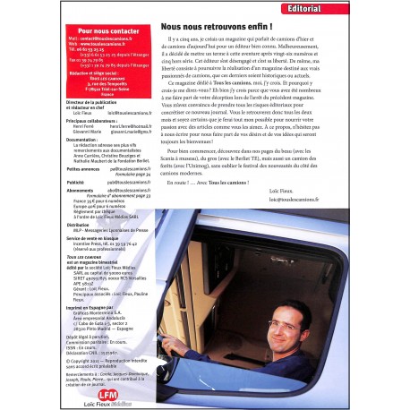 Tous les Camions |Premier Numéro