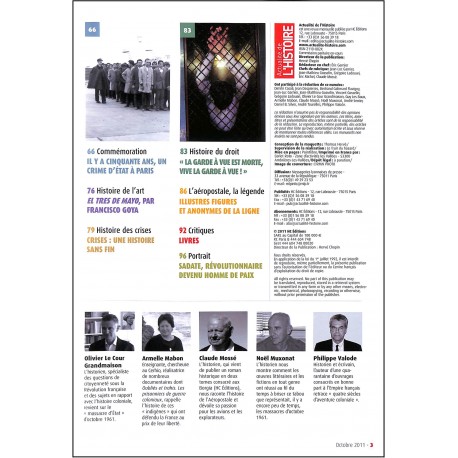 Actualité de L'HISTOIRE |Premier Numéro