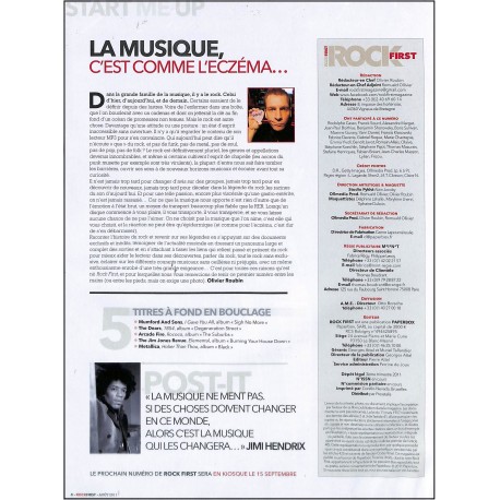 ROCK FIRST |Premier Numéro