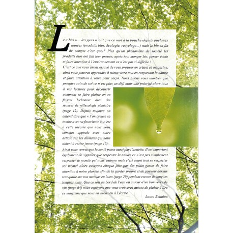Santé BIO Magazine |Premier Numéro