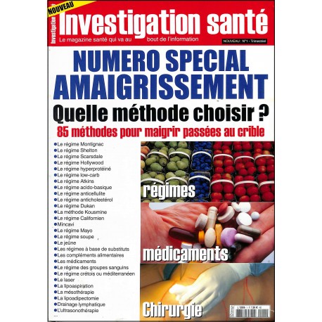 Investigation santé |Premier Numéro