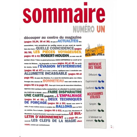 Les clefs de la MAGIE |Premier Numéro