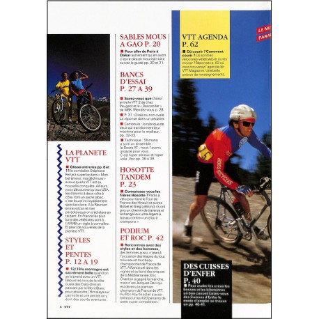 VTT magazine |Premier Numéro