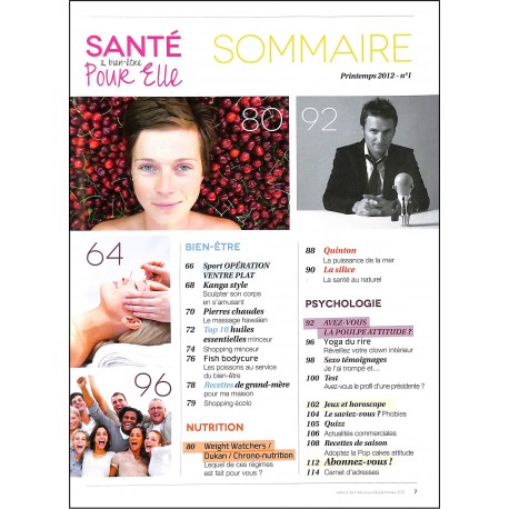 SANTÉ & bien-être Pour Elle |Premier Numéro