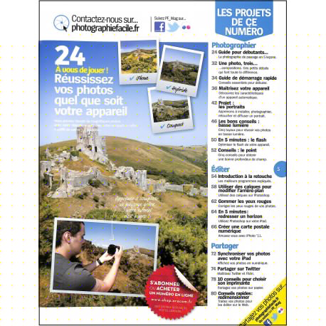 Photographie facile |Premier Numéro