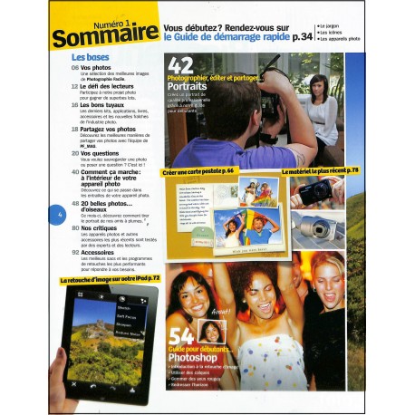 Photographie facile |Premier Numéro