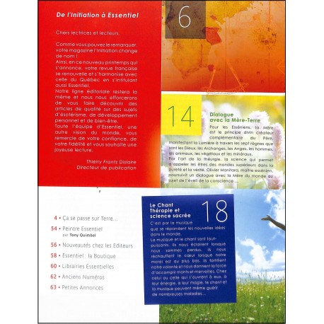 ESSENTIEL |Premier Numéro
