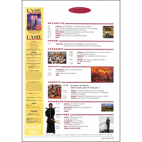 L'ASIE MAGAZINE |Premier Numéro