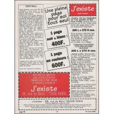 J'existe |Premier Numéro 2