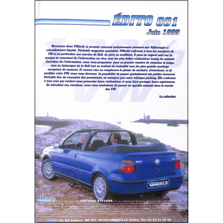 VWorld magazine |Premier Numéro