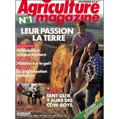 Agriculture magazine |Premier Numéro