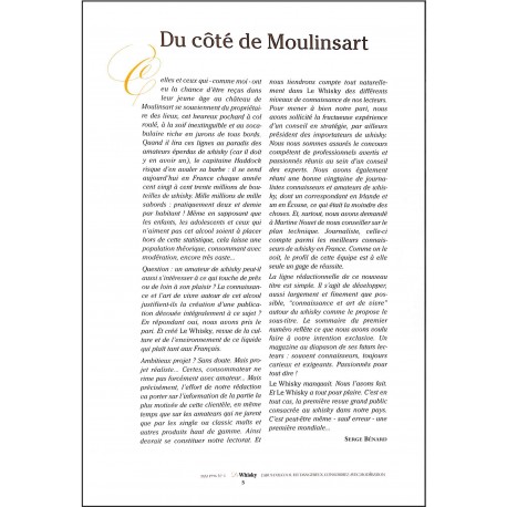 Le Whisky |Premier Numéro