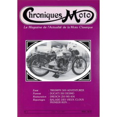 Chroniques Moto |Premier Numéro