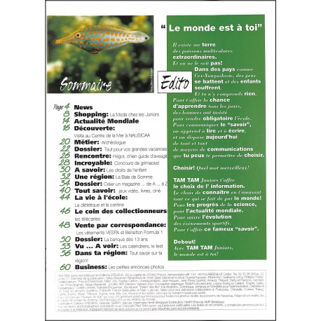 TAM TAM Junior |Premier Numéro