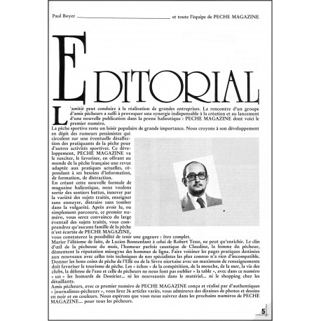 PÊCHE Magazine |Premier Numéro