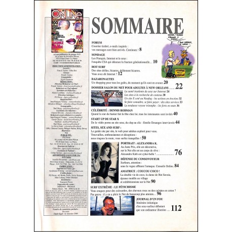 HOT ONLINE |Premier Numéro