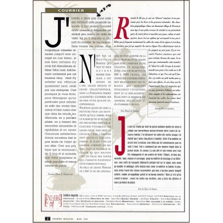 ENCHERES MAGAZINE |Premier Numéro