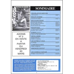 ADONIS |Premier Numéro 2