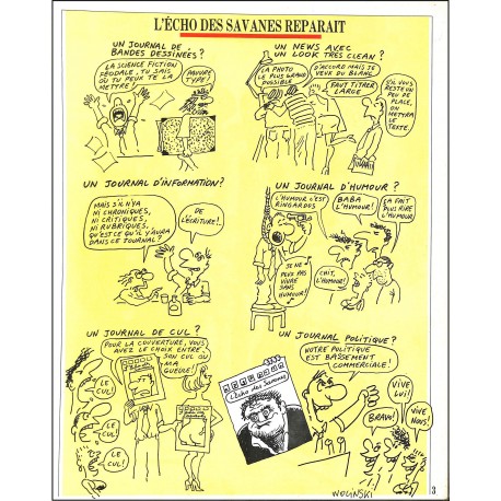 L'Echo des Savanes |Premier Numéro