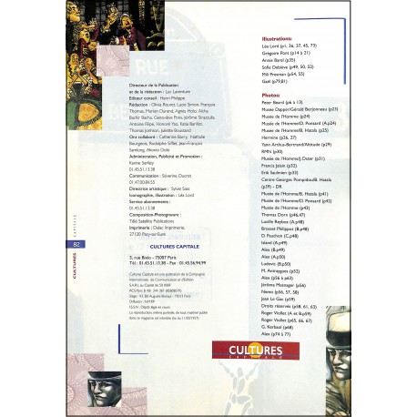 CULTURES CAPITALE |Premier Numéro