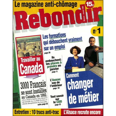 Rebondir |Premier Numéro