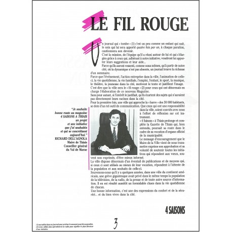 4 SAISON A THIAIS |Premier Numéro