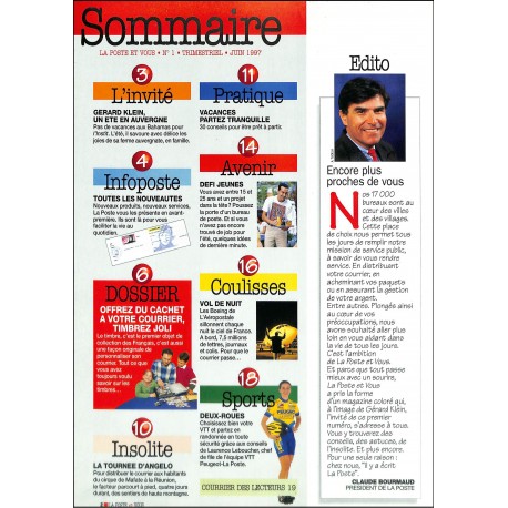 LA POSTE et VOUS |Premier Numéro