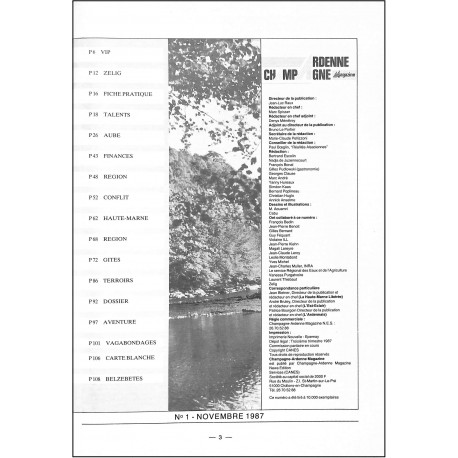 Champagne Ardenne Magazine |Premier Numéro