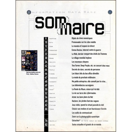 VU sur le Net |Premier Numéro