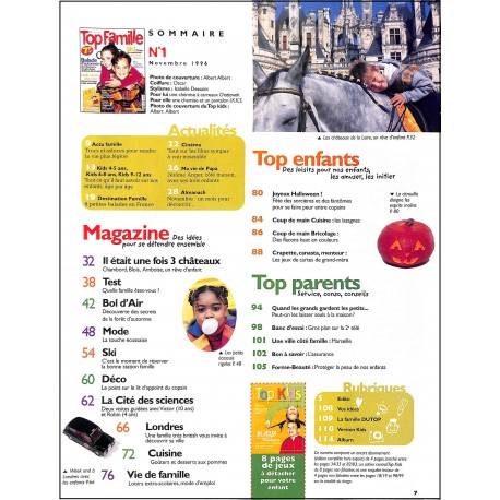 Top Famille |Premier Numéro