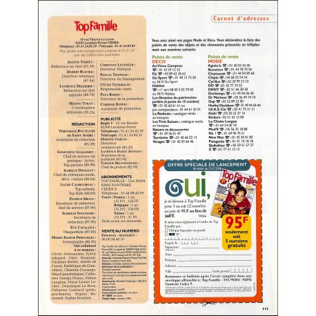 Top Famille |Premier Numéro