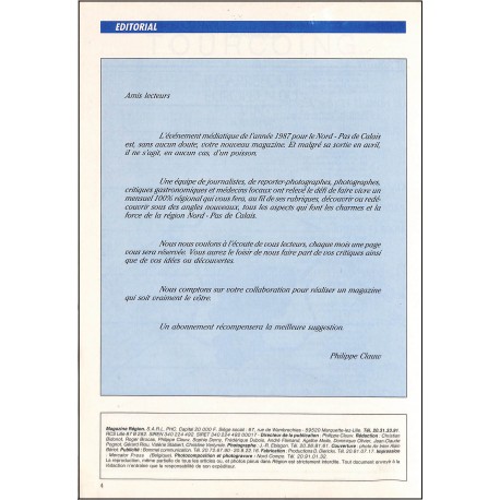 REGION |Premier Numéro