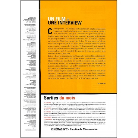 CINÉMAG |Premier Numéro