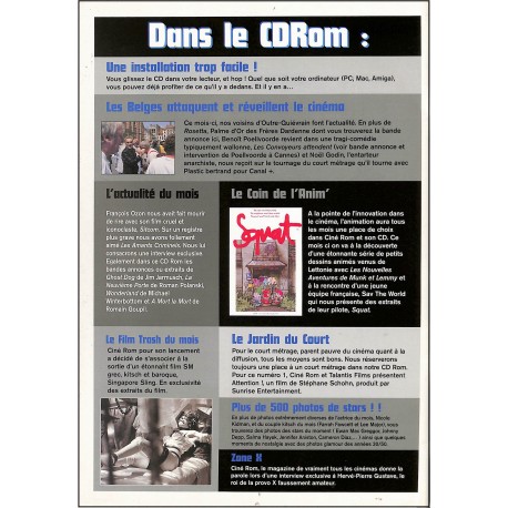 CINEROM |Premier Numéro