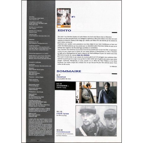 CINEROM |Premier Numéro