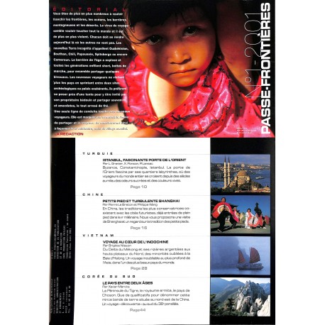 PASSE-FRONTIÈRES |Premier Numéro