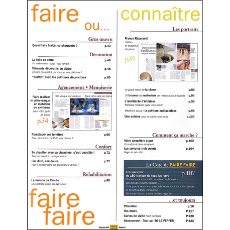 FAIRE FAIRE |Premier Numéro