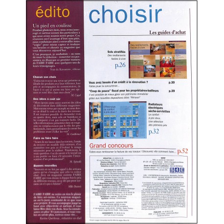 FAIRE FAIRE |Premier Numéro